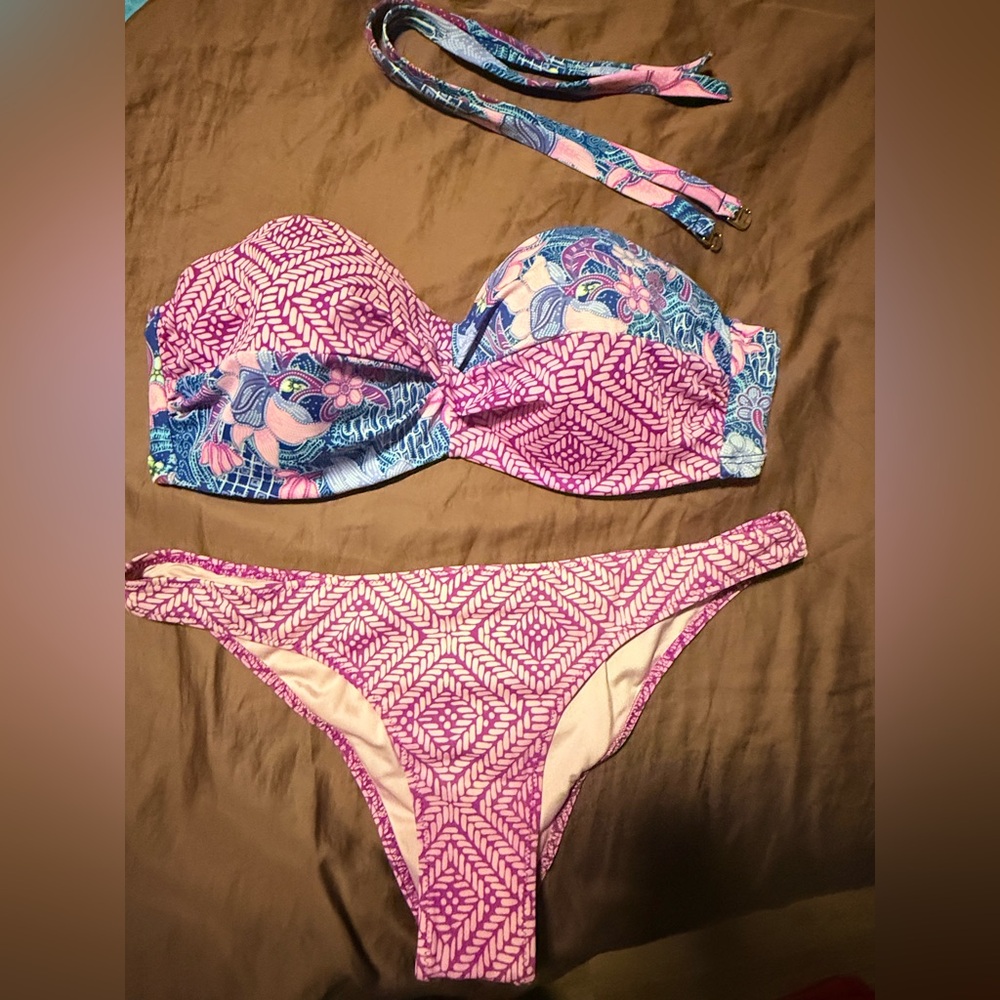 Victoria's Secret Pink and Purple bikini